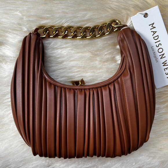 Madison West Handbags - 🤎 NWT Madison West Zipper Closure Women's Small HandBag 🤎